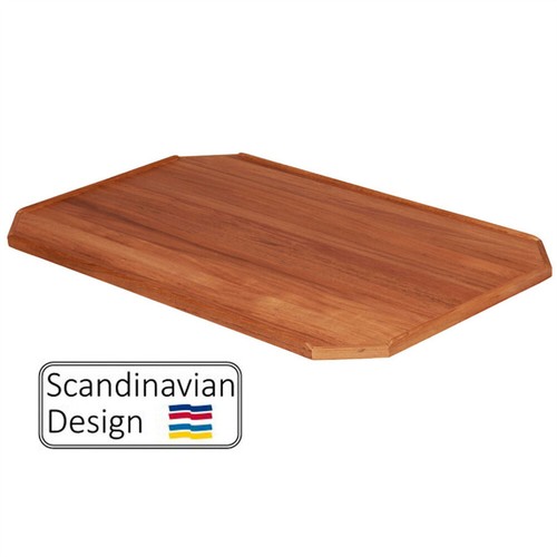 Boat rectangular teak table - rectangular,