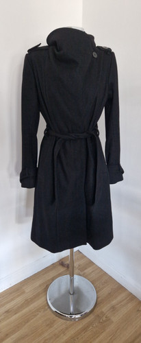 Ted baker black wrap coat - ted,