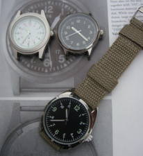 Military style homage watches