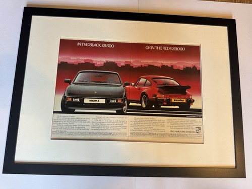 New framed 1983 porsche 911 - new,