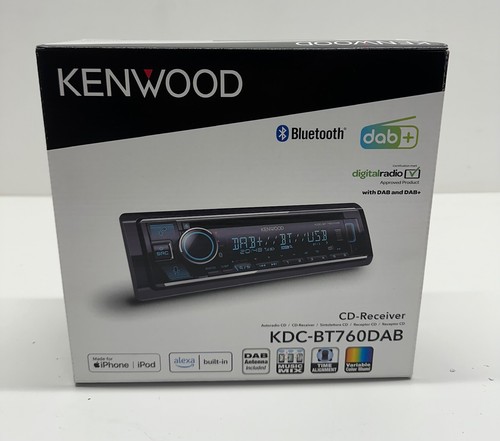 Kenwood car stereo - cd/mp3, dab+