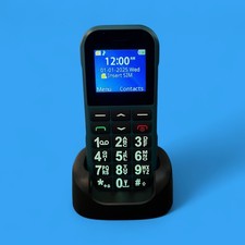 CHAKEYAKE 4G Big Button Mobile Phone for Elderly,1800mAh Long Standby Easy to Us