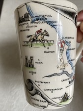 North East/Yorkshire map Mug