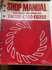 Honda Generator Manual 6283605