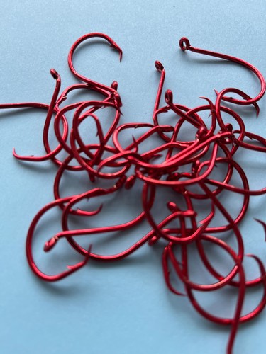 Phoxinus red circle hooks - circle, pike