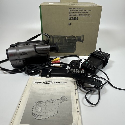 Canon uc5000 camcorder - canon, silver