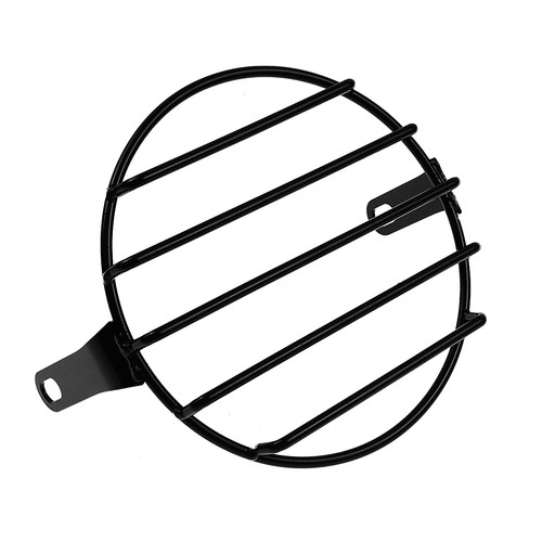 Black motorcycle headlight - motorcycle,