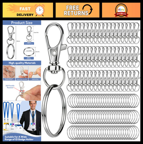 600 pcs metal lobster claw - pcs,