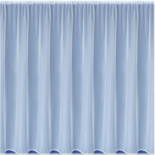 PLAIN WHITE NET WINDOW CURTAIN