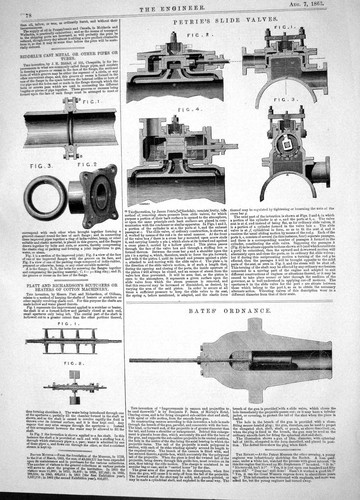 Old 1863 petrie - slide, valves