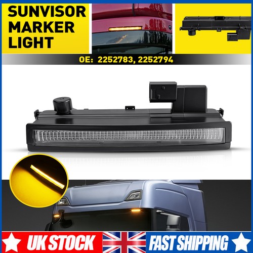 1pcs sunvisor led amber marker - sunvisor,