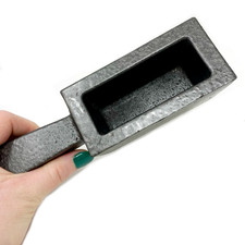  Jewellers Open Ingot Mould 50oz Casting Forming Melt Gold Silver Platinum Scrap