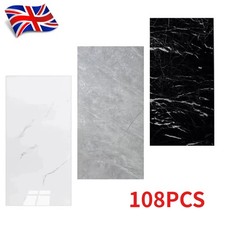 108X PVC Marble Tiles Wall