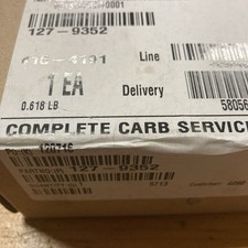 Toro Carburetor 127-9352 Superseded To 136-7931