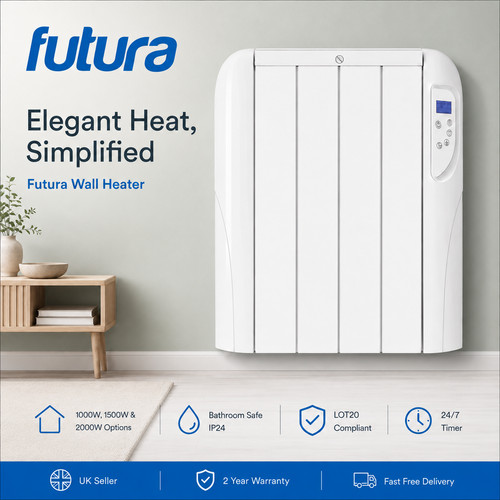 Futura electric panel heater - electric,