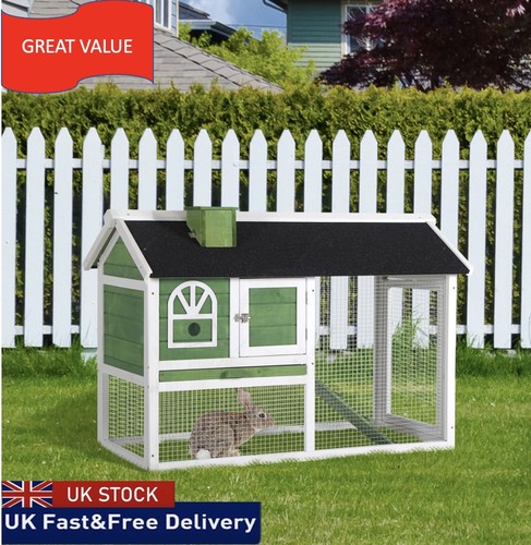 Rabbit hutch wood bunny - hutch,
