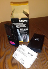 Sanyo TRC-525M Voice-Activated Microcassette Recorder Player Dictating