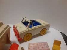 Vintage Weebles Romper Room Truck ,camper And 3 Figures...no complete set