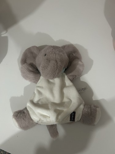 Soft elephant puppet plushie - soft,