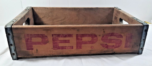 Vintage wooden pepsi - vintage, bottle