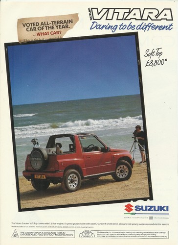 Suzuki vitara soft - suzuki, top