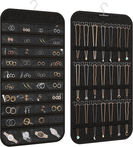 Hanging jewelry organizer - hanging,