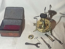 TIN WITH VINTAGE BRASS PRIMUS