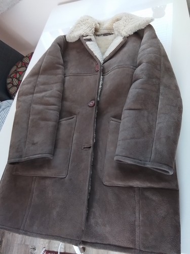 Ladies sheepskin coat size - coat, 14