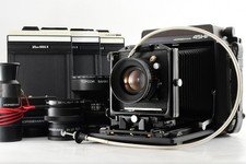 【MINT】 Horseman 45 HF, LF Topcor 90mm 150mm F5.6 300mm Teleconverter From...