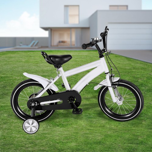 White bike boys girls - white,
