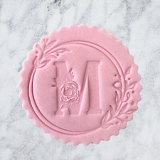  Letter Debosser Stamp Fondant