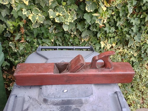 Antique wooden jointer try - 22",