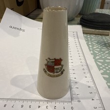 Crested china vase for Fulham 