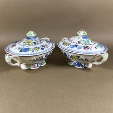 Antique Mason's Regency Set of 2 Tureens