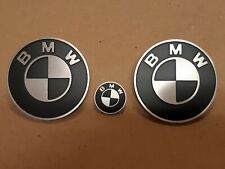 EMBLEMA STEMMA LOGO BMW 70MM+27MM