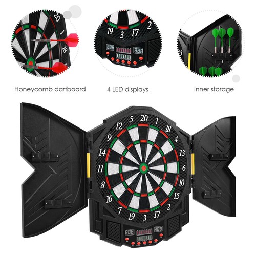 Electronic dart board set led - electronic,