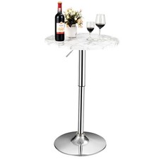 Modern Round Marble Bar Table