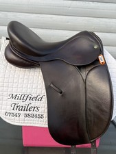 Ideal Brown Dressage saddle 17