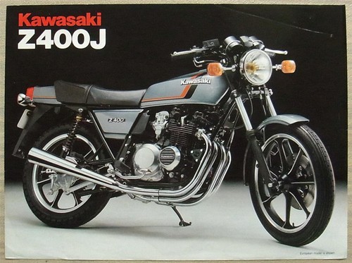 Kawasaki z400j motorcycle - kawasaki,