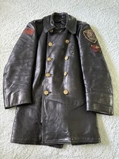 Vintage Used Leather Police