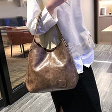 Women Shouder Bag Fashionable Versatile Soft Pu Leather Women Large Capacity