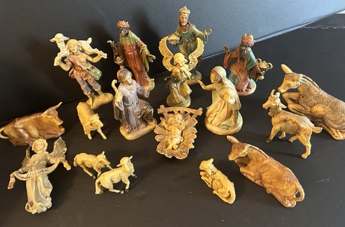18pc nativity scene - 18pc,