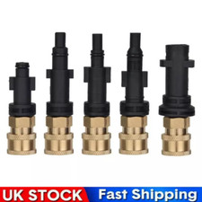 Pressure Washer Adaptor To 1/4" Quick Release Connector Nozzle For Karcher Bosch