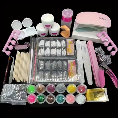 Professional gel nail kit with - professional,