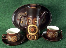 Denby Arabesque Coffee Set for