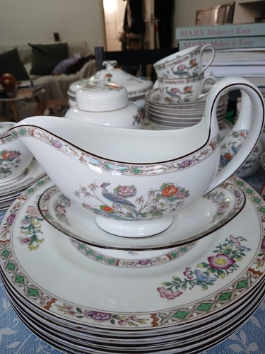 Wedgwood kutani crane - kutani, r4464