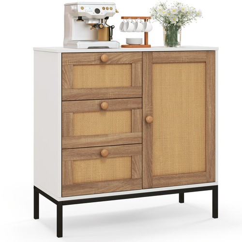 Rattan storage cabinet - rattan,