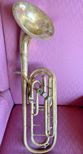 1950s Era H.N. White King Brass Trombonium Parts or Repair Musical Instrument