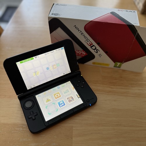 Nintendo 3ds red boxed with - red,