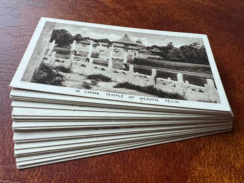 Tobacco cigarette cards - tobacco, co.